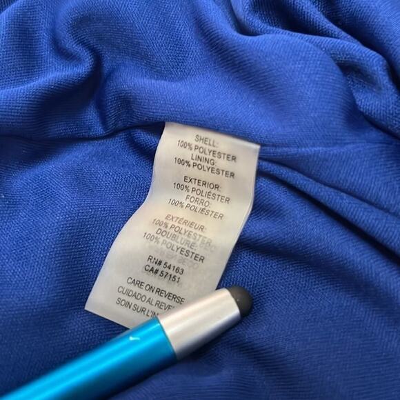 KARL LAGERFELD PARIS FLORAL FLARE SLEEVE DRESS SIZE 6 - Picture 5 of 9